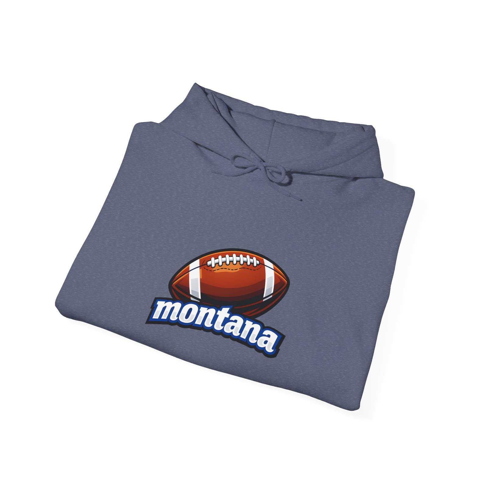 Montana Football Hoodie — Vintage Football Logo Pullover - Image 40