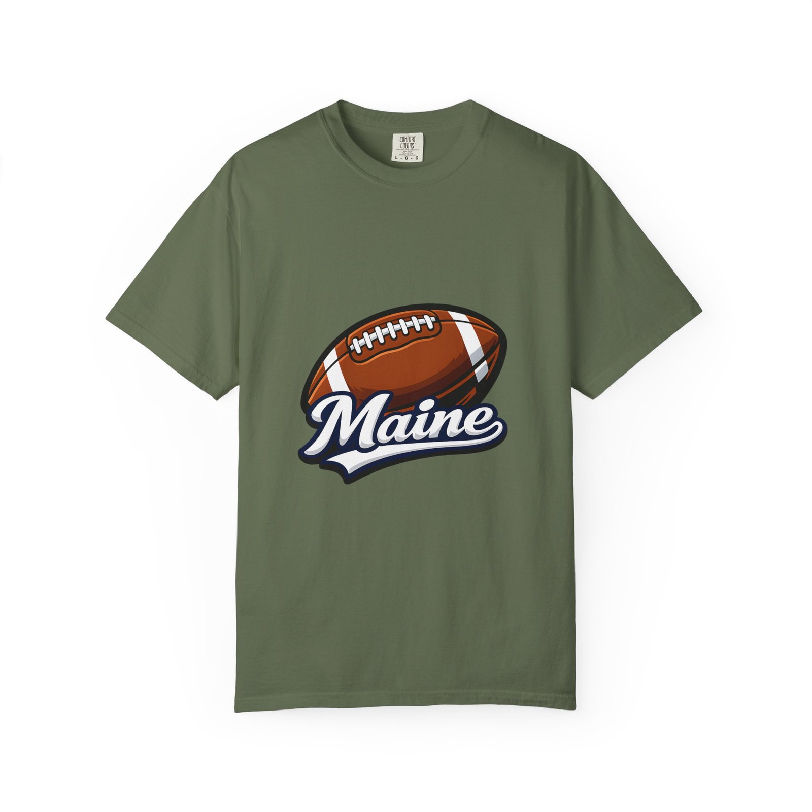 Maine Football T-Shirt — Vintage Football Graphic Tee - Image 37