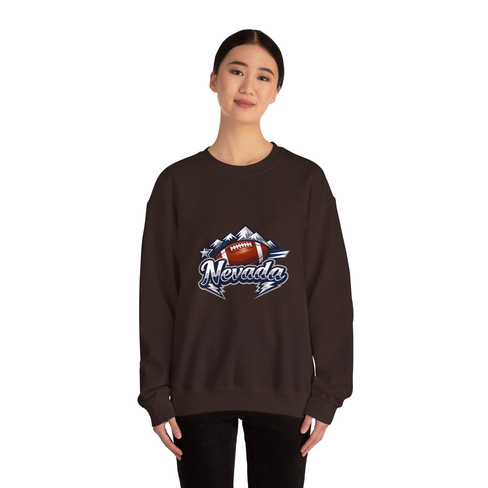 Nevada Football Mountain Crewneck Sweatshirt - Image 28