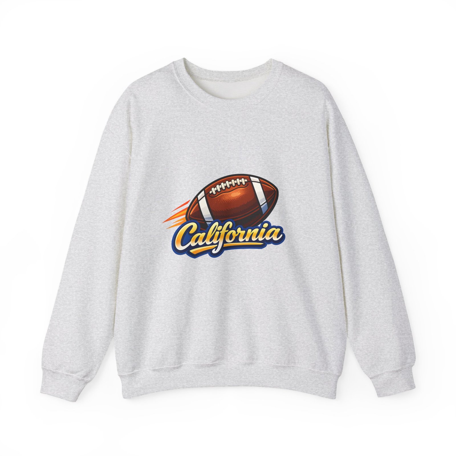 California Football Crewneck Sweatshirt — Vintage Retro Logo - Image 9