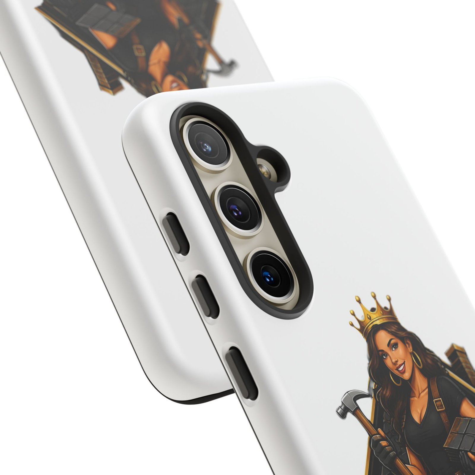 Roofer Queen Phone Case — Protective Hard Phone Case with 'Roofer Queen' Graphic - Image 124