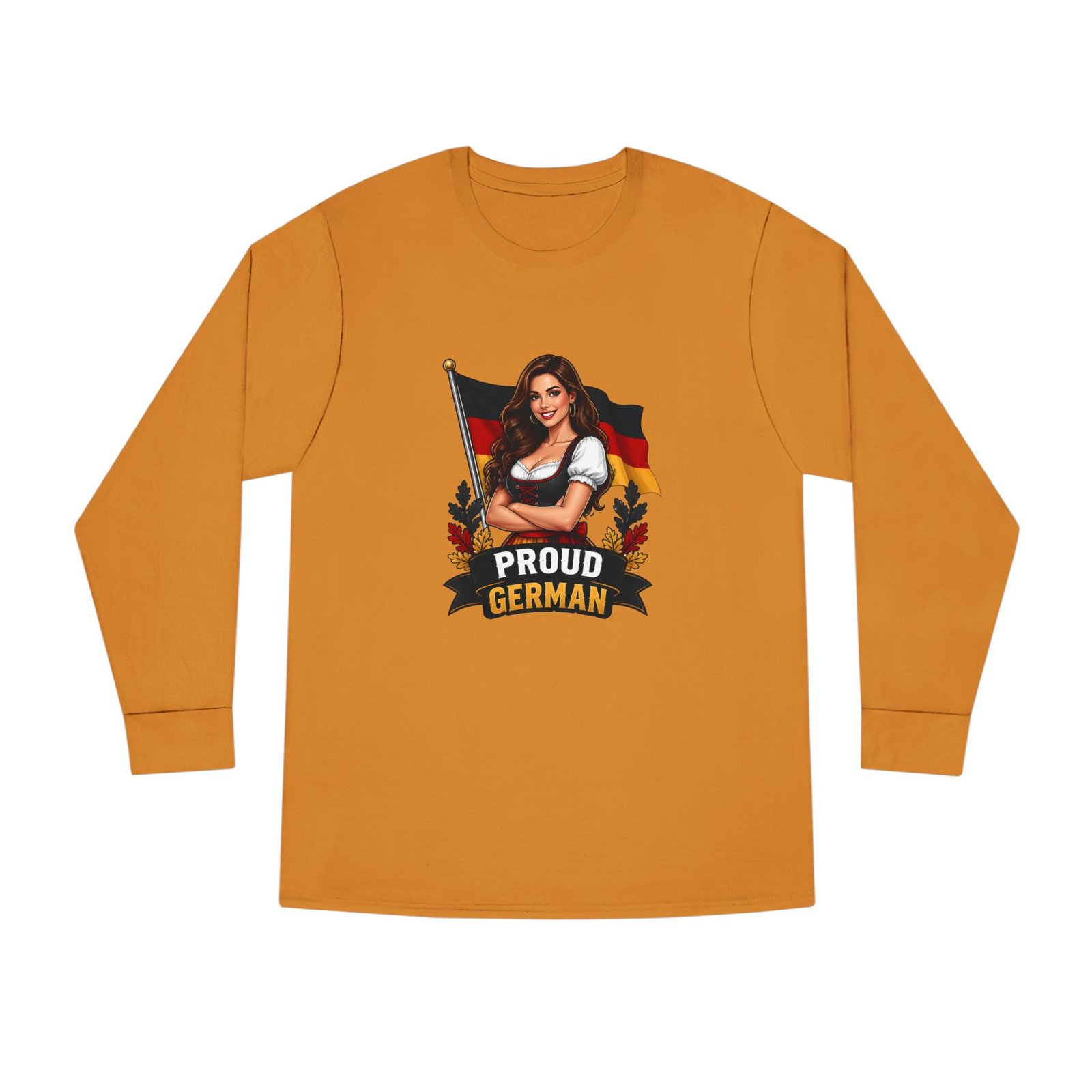Proud German Long Sleeve Tee — Oktoberfest Bavarian Flag Design - Image 29