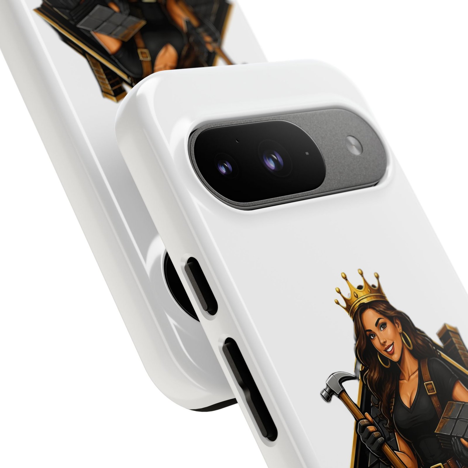 Roofer Queen Phone Case — Protective Hard Phone Case with 'Roofer Queen' Graphic - Image 192