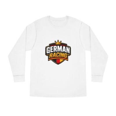 German Racing Long Sleeve Tee — Motorsport Logo Shirt