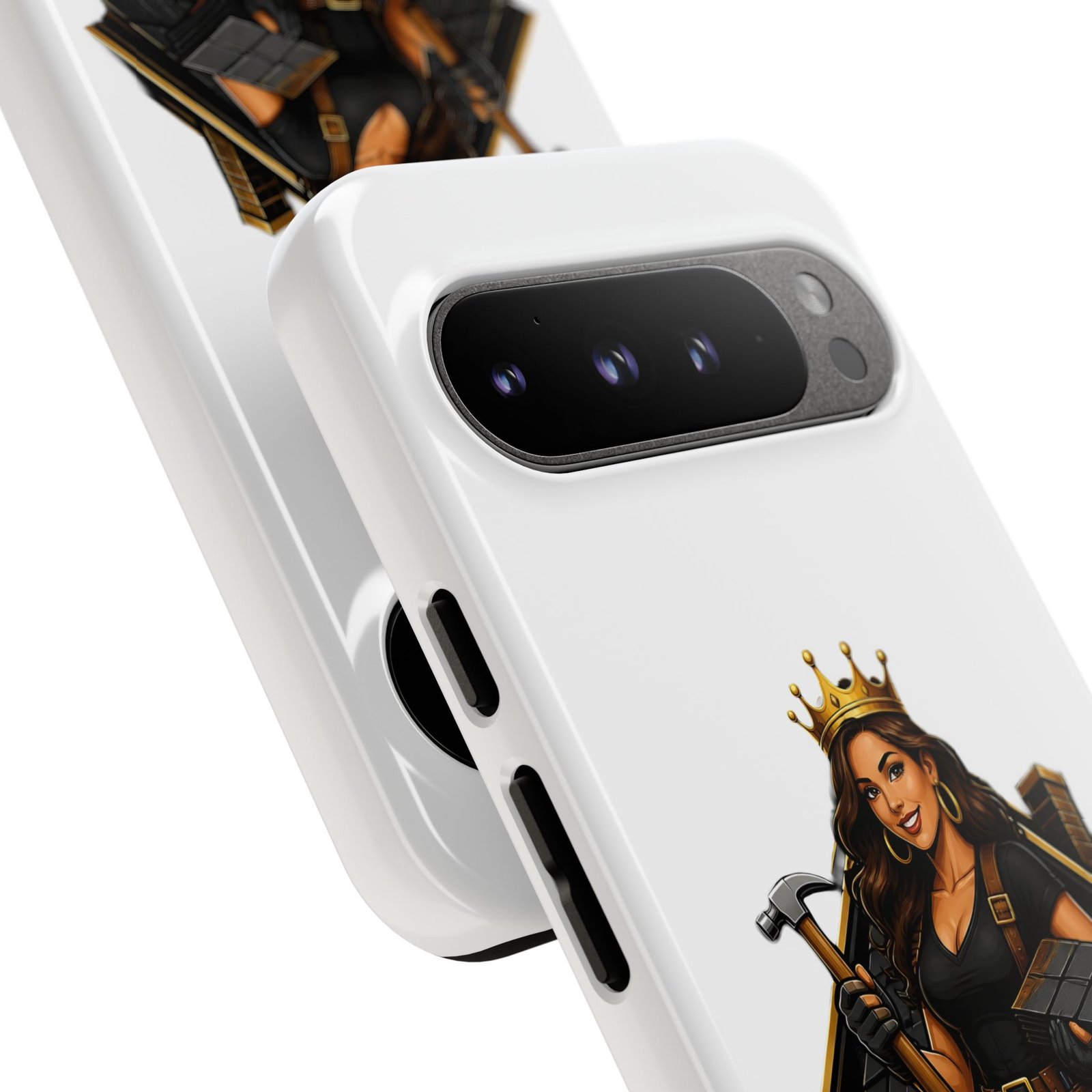 Roofer Queen Phone Case — Protective Hard Phone Case with 'Roofer Queen' Graphic - Image 204