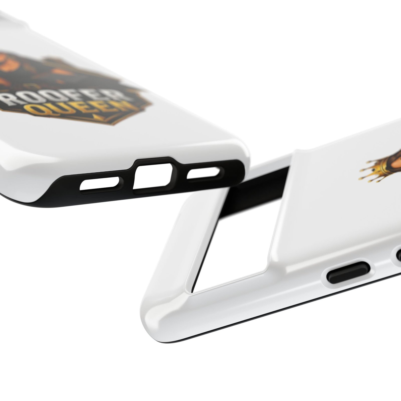 Roofer Queen Phone Case — Protective Hard Phone Case with 'Roofer Queen' Graphic - Image 149