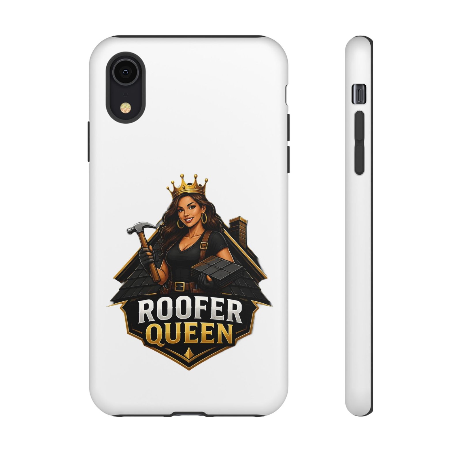 Roofer Queen Phone Case — Protective Hard Phone Case with 'Roofer Queen' Graphic - Image 8