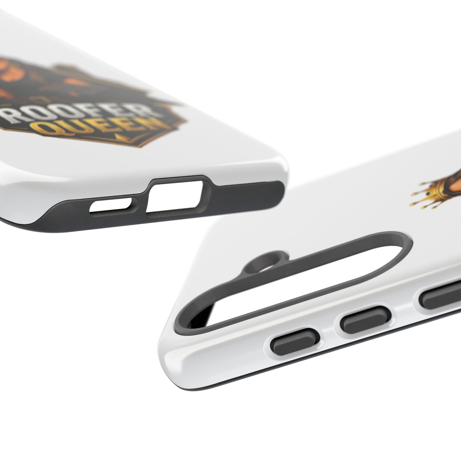 Roofer Queen Phone Case — Protective Hard Phone Case with 'Roofer Queen' Graphic - Image 211