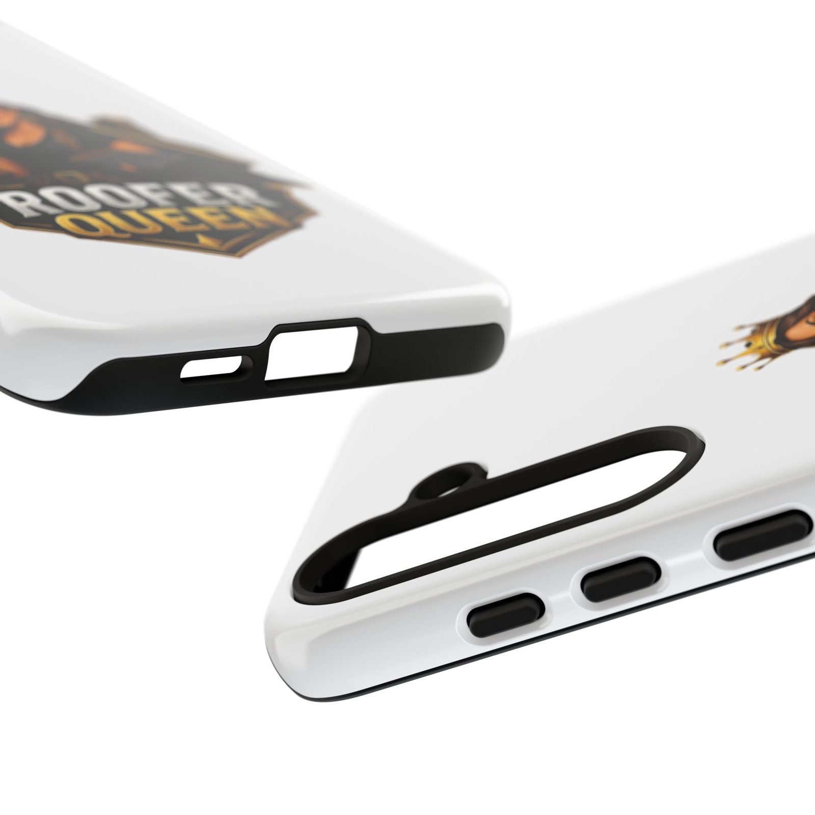 Roofer Queen Phone Case — Protective Hard Phone Case with 'Roofer Queen' Graphic - Image 129