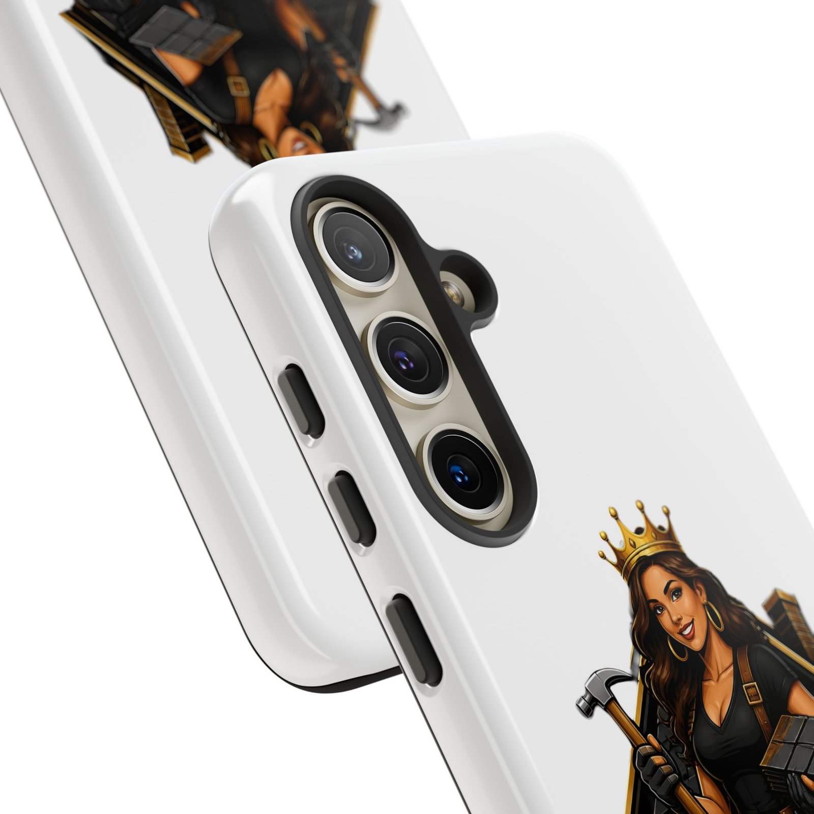Roofer Queen Phone Case — Protective Hard Phone Case with 'Roofer Queen' Graphic - Image 120