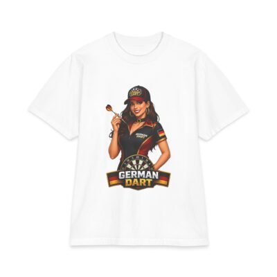 German Dart T-Shirt — Retro Pinup Darts Tee