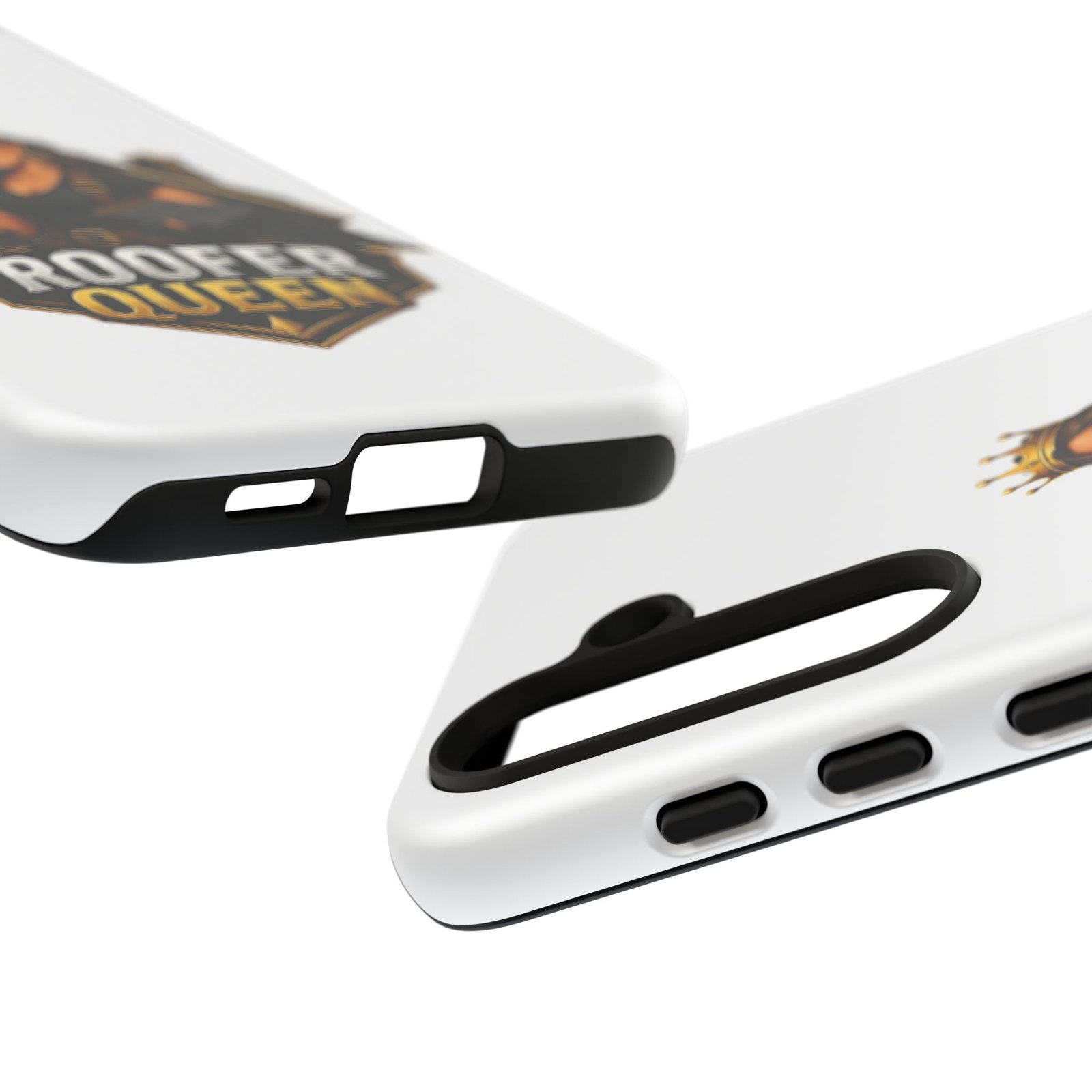 Roofer Queen Phone Case — Protective Hard Phone Case with 'Roofer Queen' Graphic - Image 125