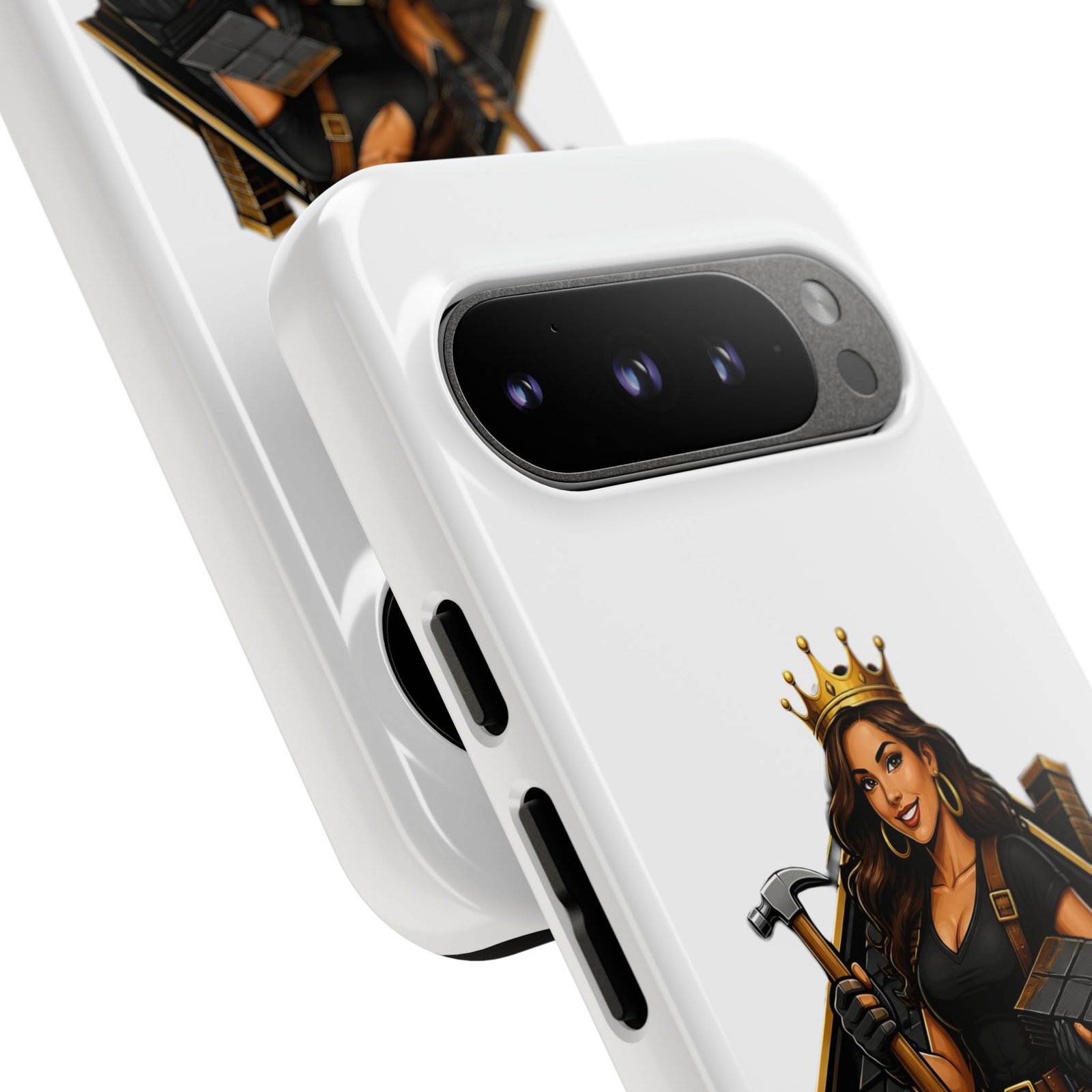 Roofer Queen Phone Case — Protective Hard Phone Case with 'Roofer Queen' Graphic - Image 198