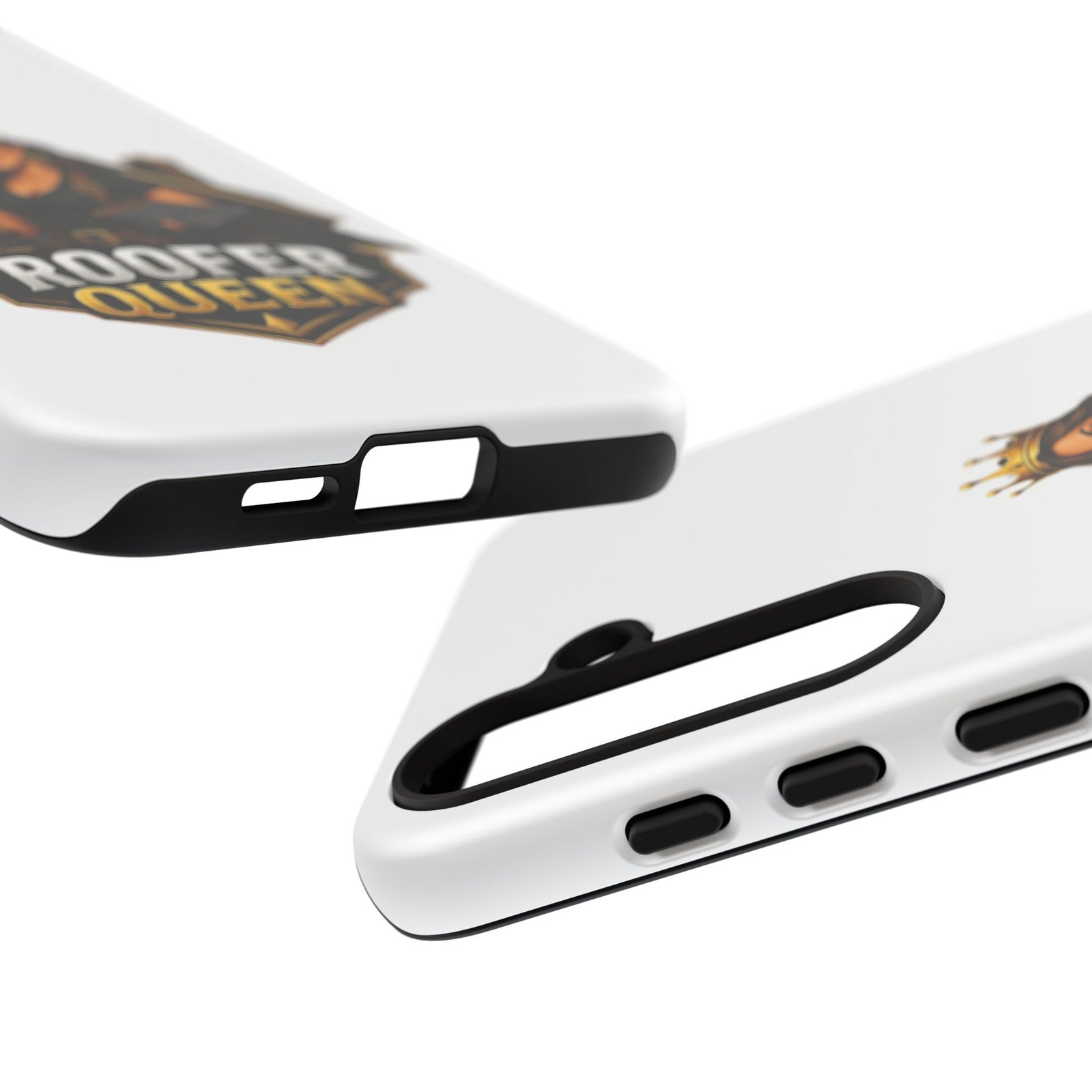 Roofer Queen Phone Case — Protective Hard Phone Case with 'Roofer Queen' Graphic - Image 133