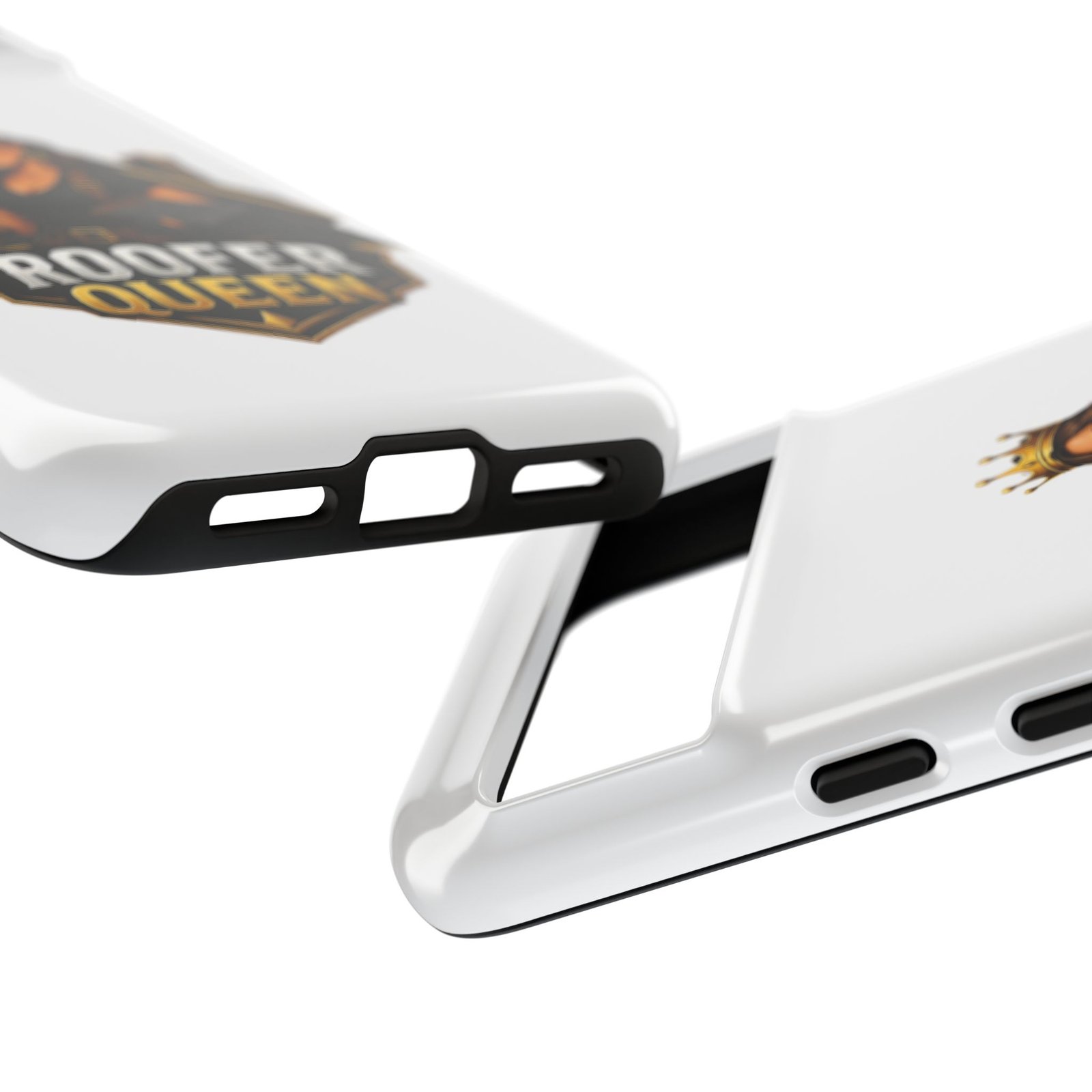 Roofer Queen Phone Case — Protective Hard Phone Case with 'Roofer Queen' Graphic - Image 153