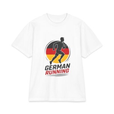 German Running T-Shirt — Pride Flag Runner Graphic Tee