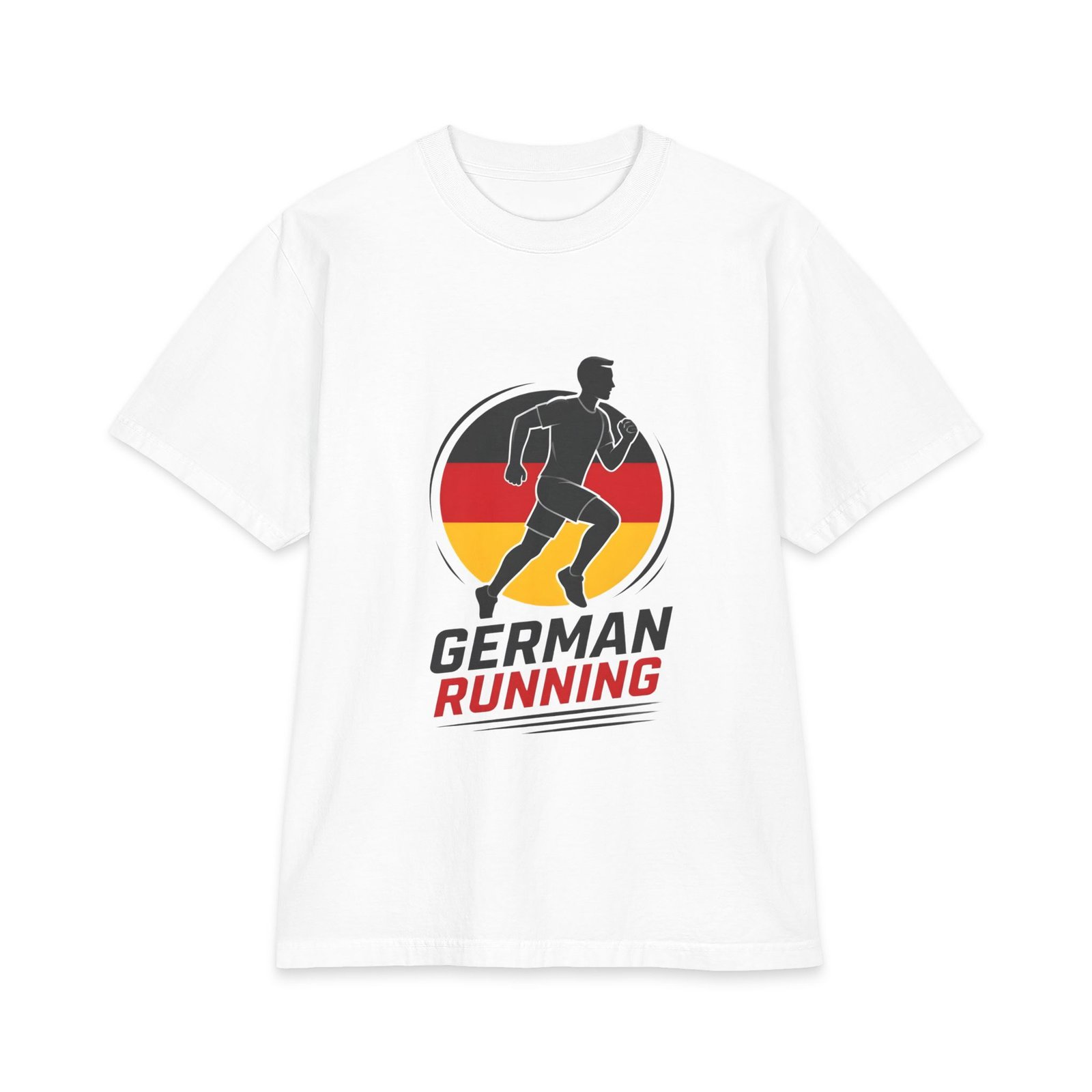 German Running T-Shirt — Pride Flag Runner Graphic Tee