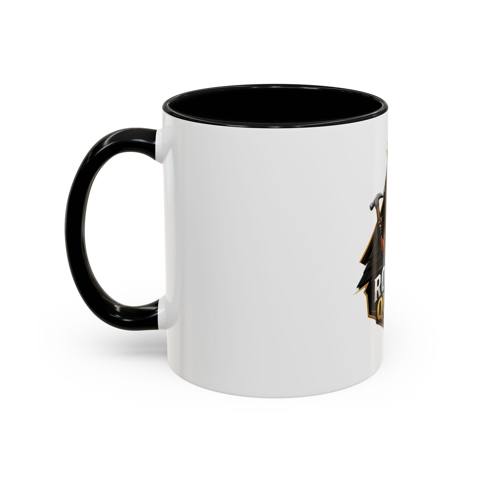 Roofer Queen Coffee Mug — Crowned Female Roofer Design (11/15oz) - Image 3