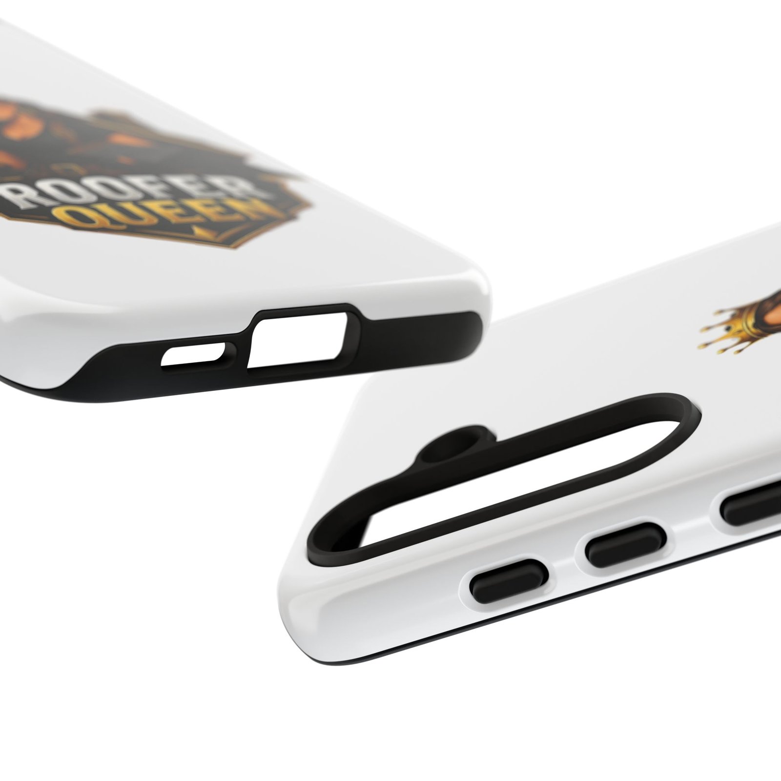 Roofer Queen Phone Case — Protective Hard Phone Case with 'Roofer Queen' Graphic - Image 121