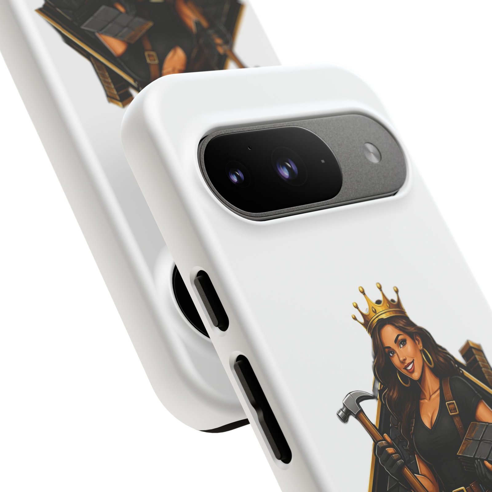 Roofer Queen Phone Case — Protective Hard Phone Case with 'Roofer Queen' Graphic - Image 195