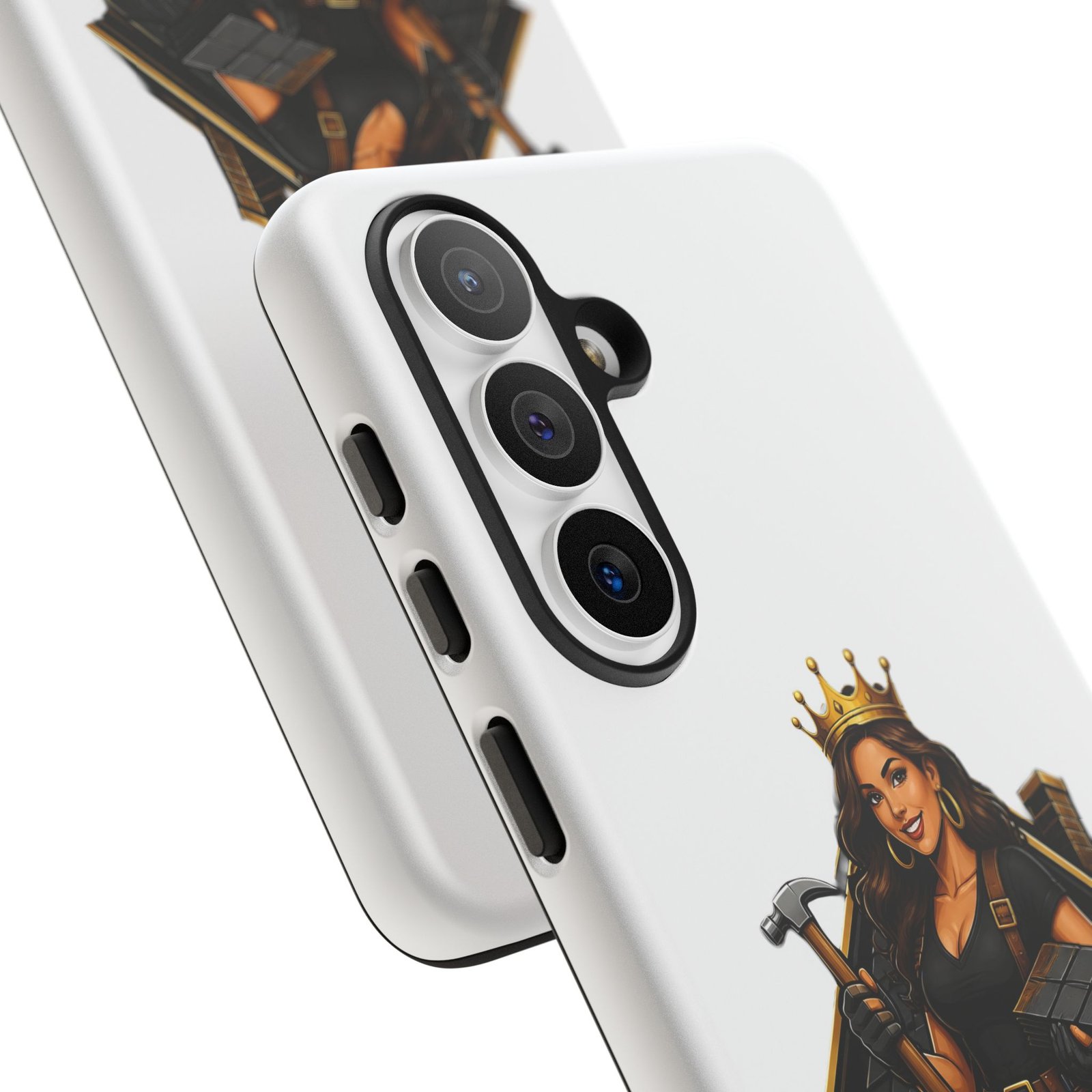 Roofer Queen Phone Case — Protective Hard Phone Case with 'Roofer Queen' Graphic - Image 248