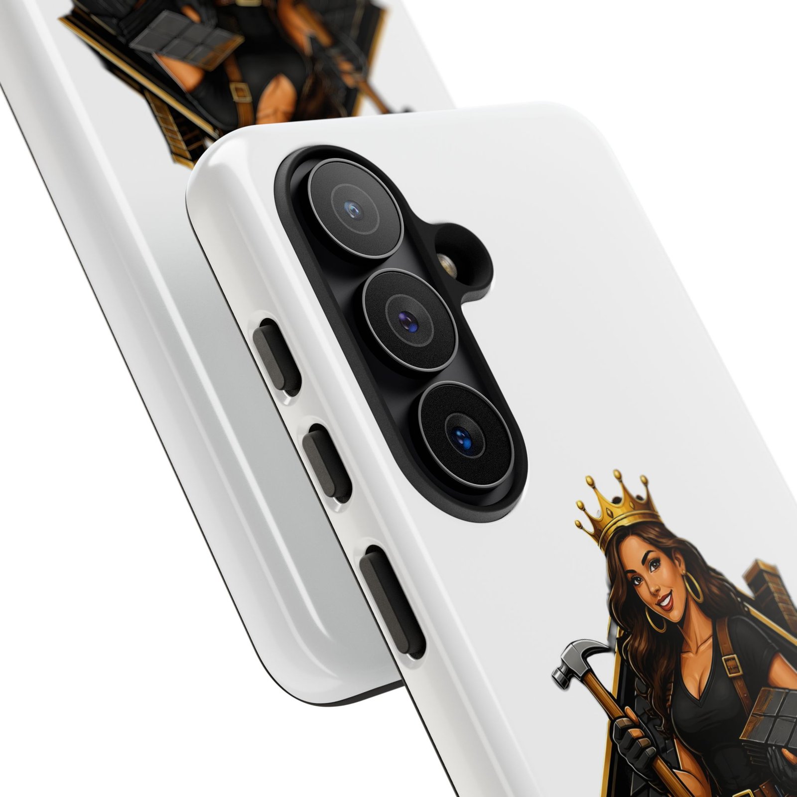 Roofer Queen Phone Case — Protective Hard Phone Case with 'Roofer Queen' Graphic - Image 242
