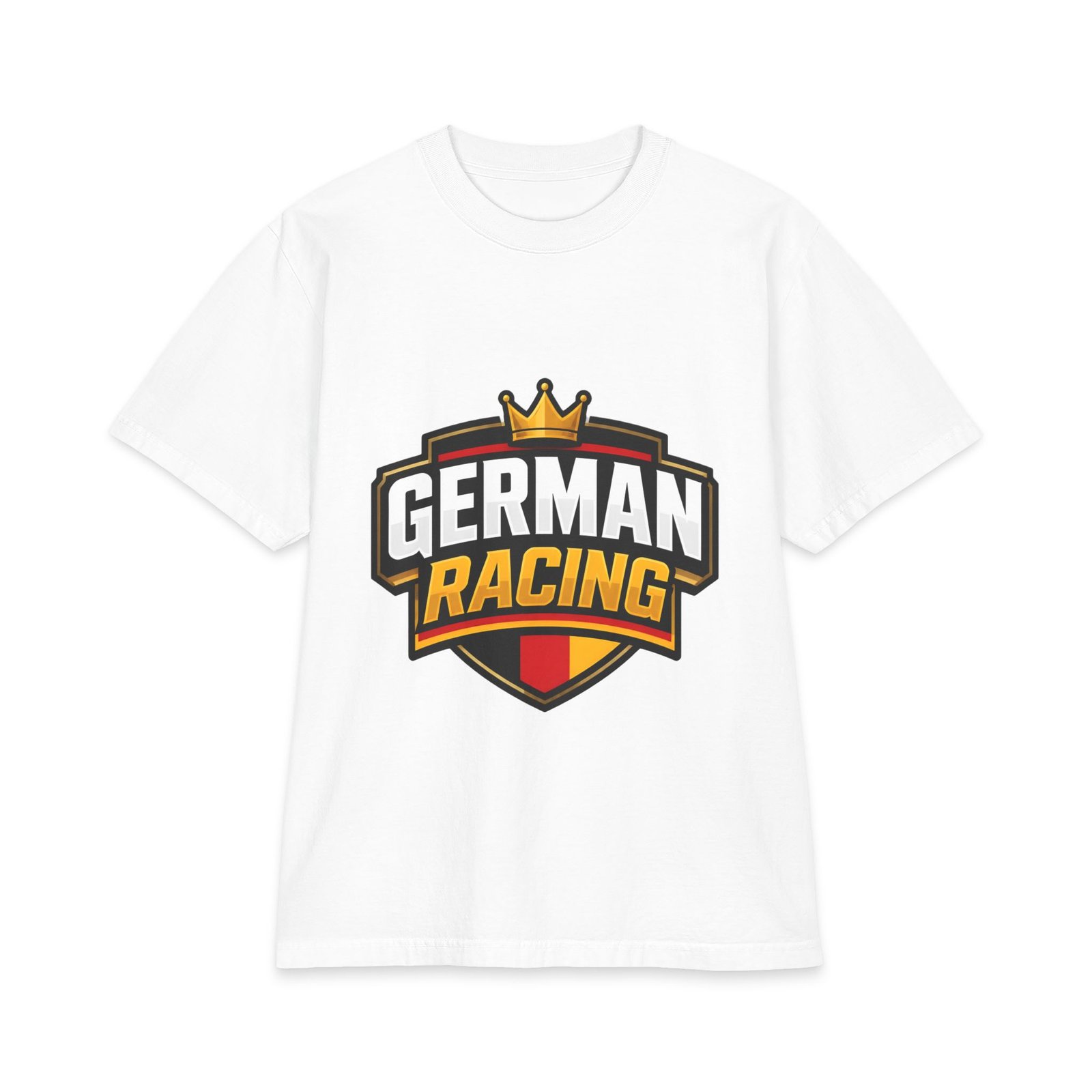 German Racing T‑Shirt — Motorsport Crest Tee