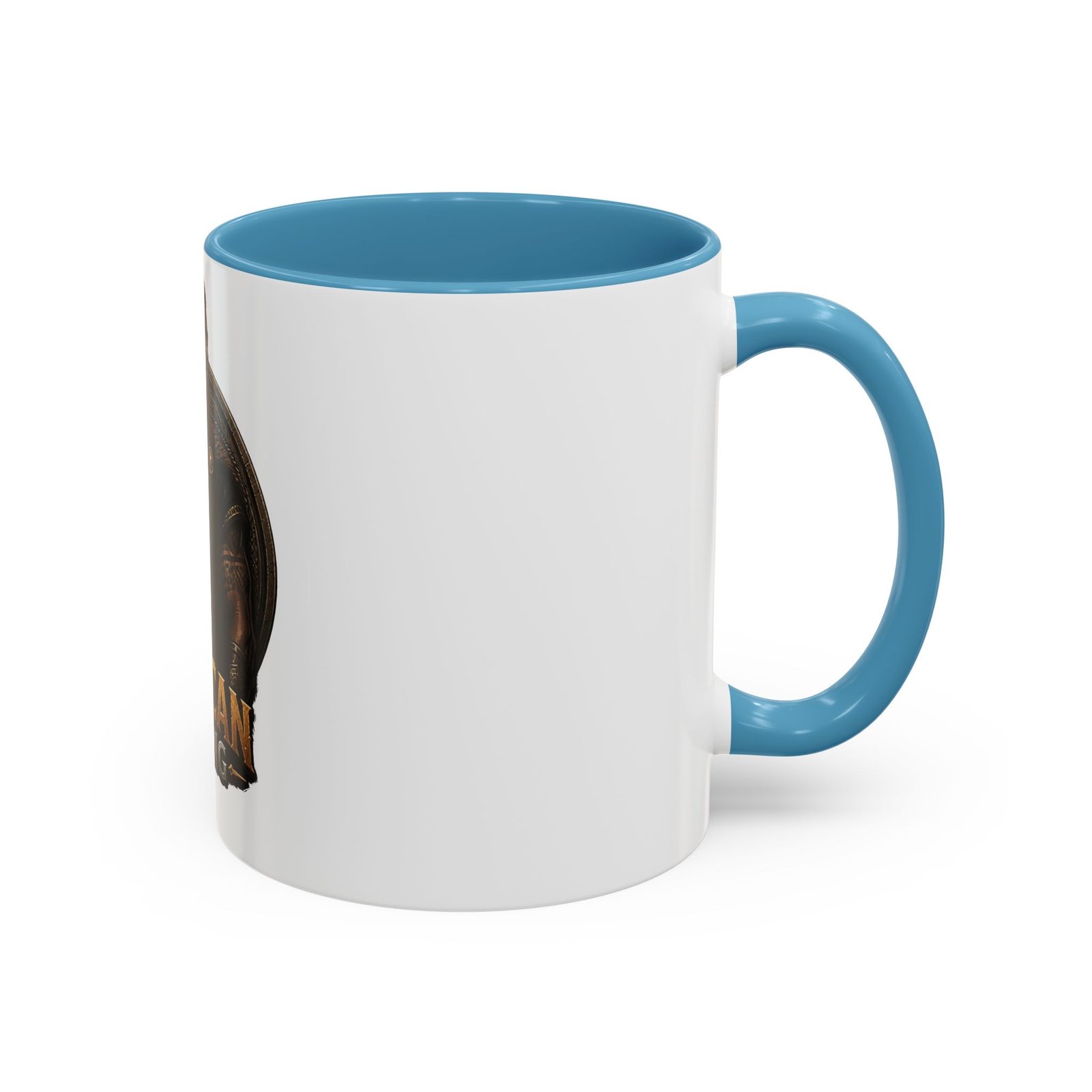 African Viking Coffee Mug — Black Warrior Axe Design (11/15oz) - Image 34