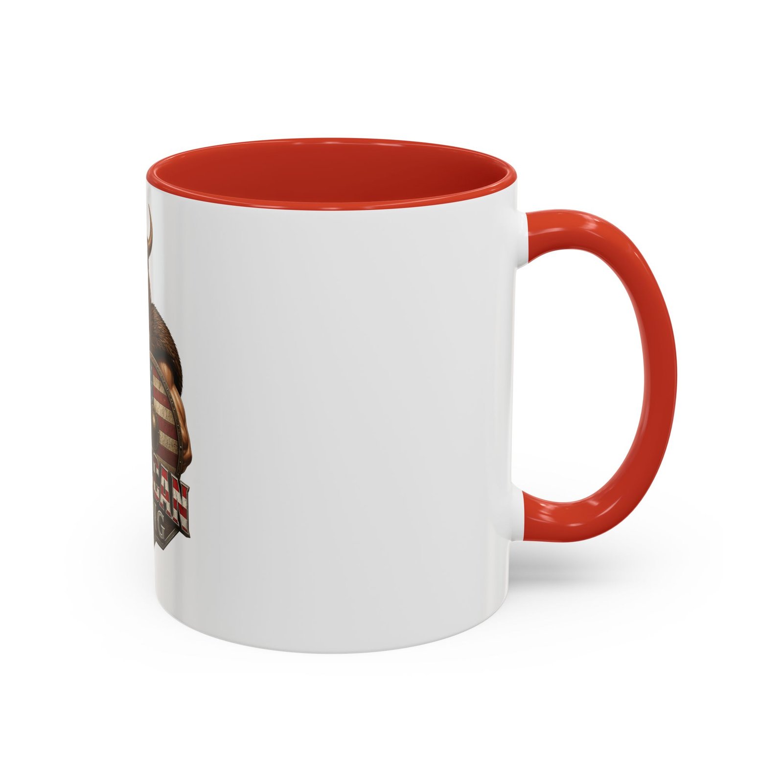 American Viking Coffee Mug – Patriotic Viking Shield Accent Mug (11/15 oz) - Image 14