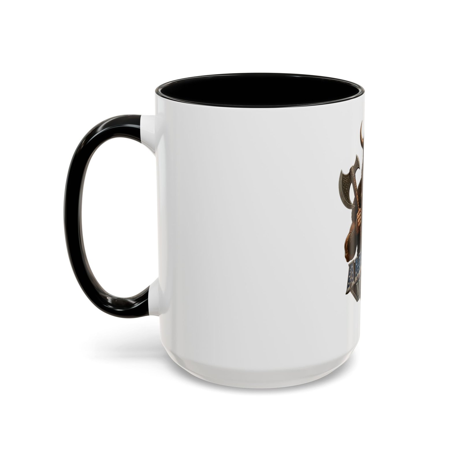 American Viking Coffee Mug – Patriotic Viking Shield Accent Mug (11/15 oz) - Image 19