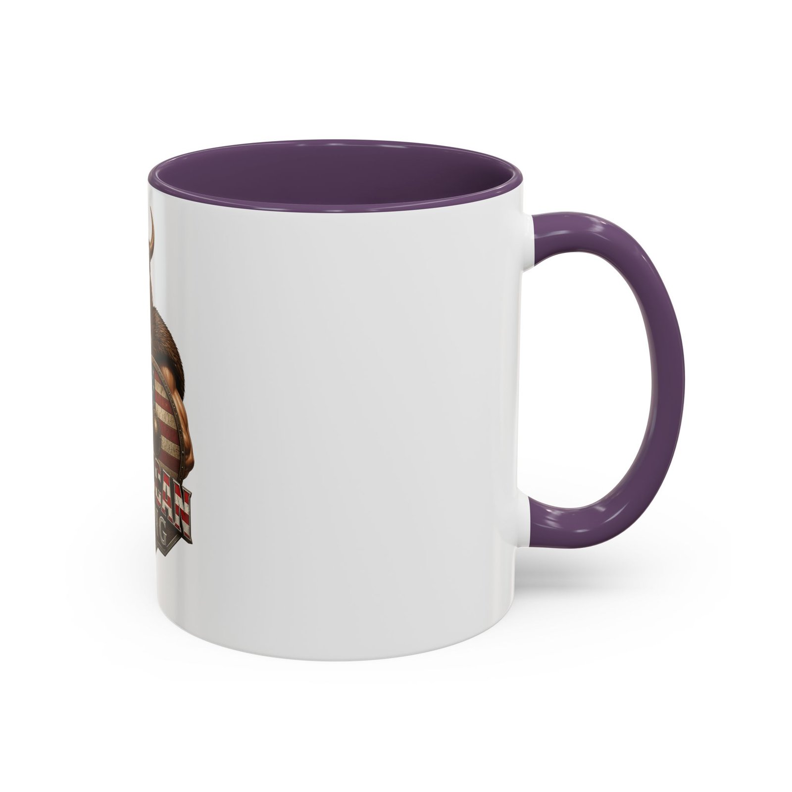 American Viking Coffee Mug – Patriotic Viking Shield Accent Mug (11/15 oz) - Image 62