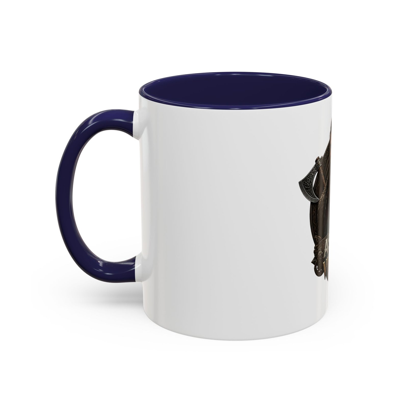 Asian Viking Coffee Mug – Warrior Crest 11/15oz - Image 7