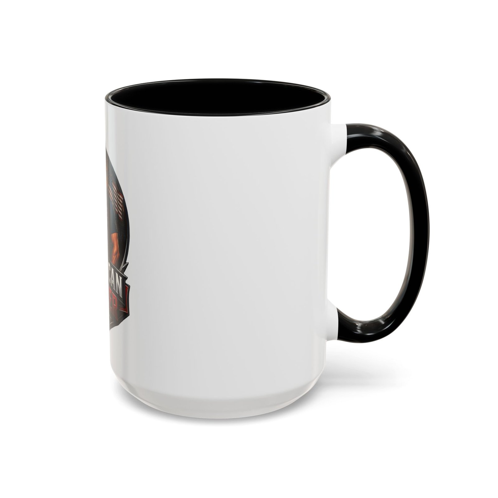 American Fisher Coffee Mug - Patriotic Fisherman 11/15oz Accent Mug - Image 18