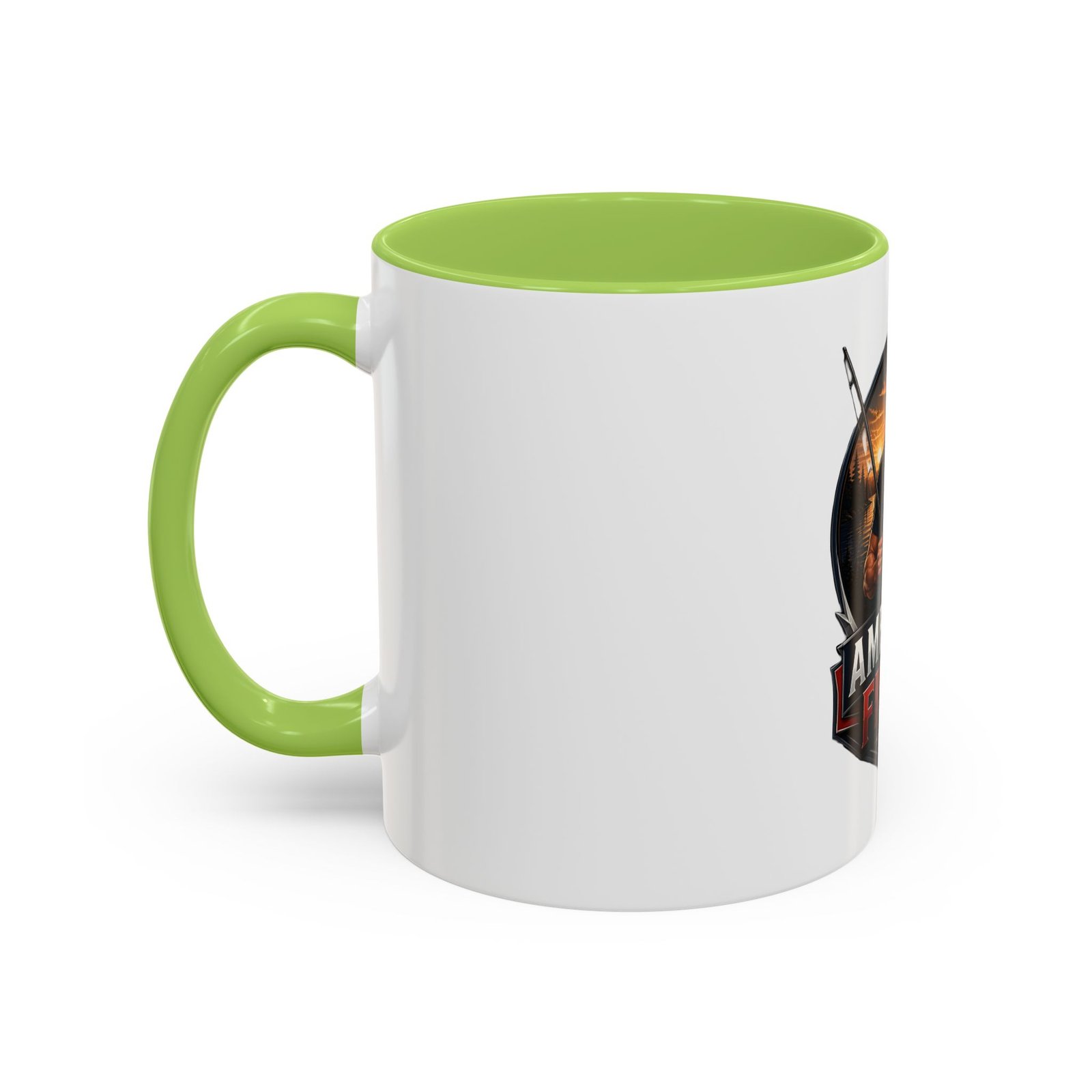 American Fisher Coffee Mug - Patriotic Fisherman 11/15oz Accent Mug - Image 59