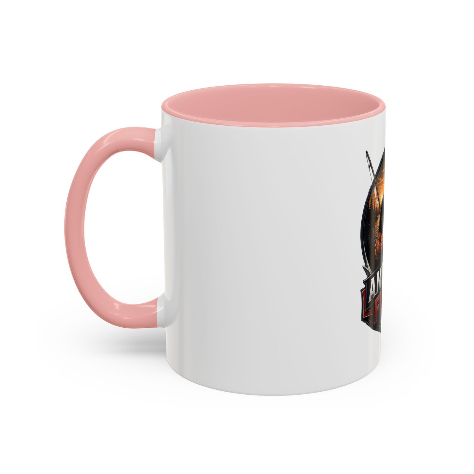 American Fisher Coffee Mug - Patriotic Fisherman 11/15oz Accent Mug - Image 11
