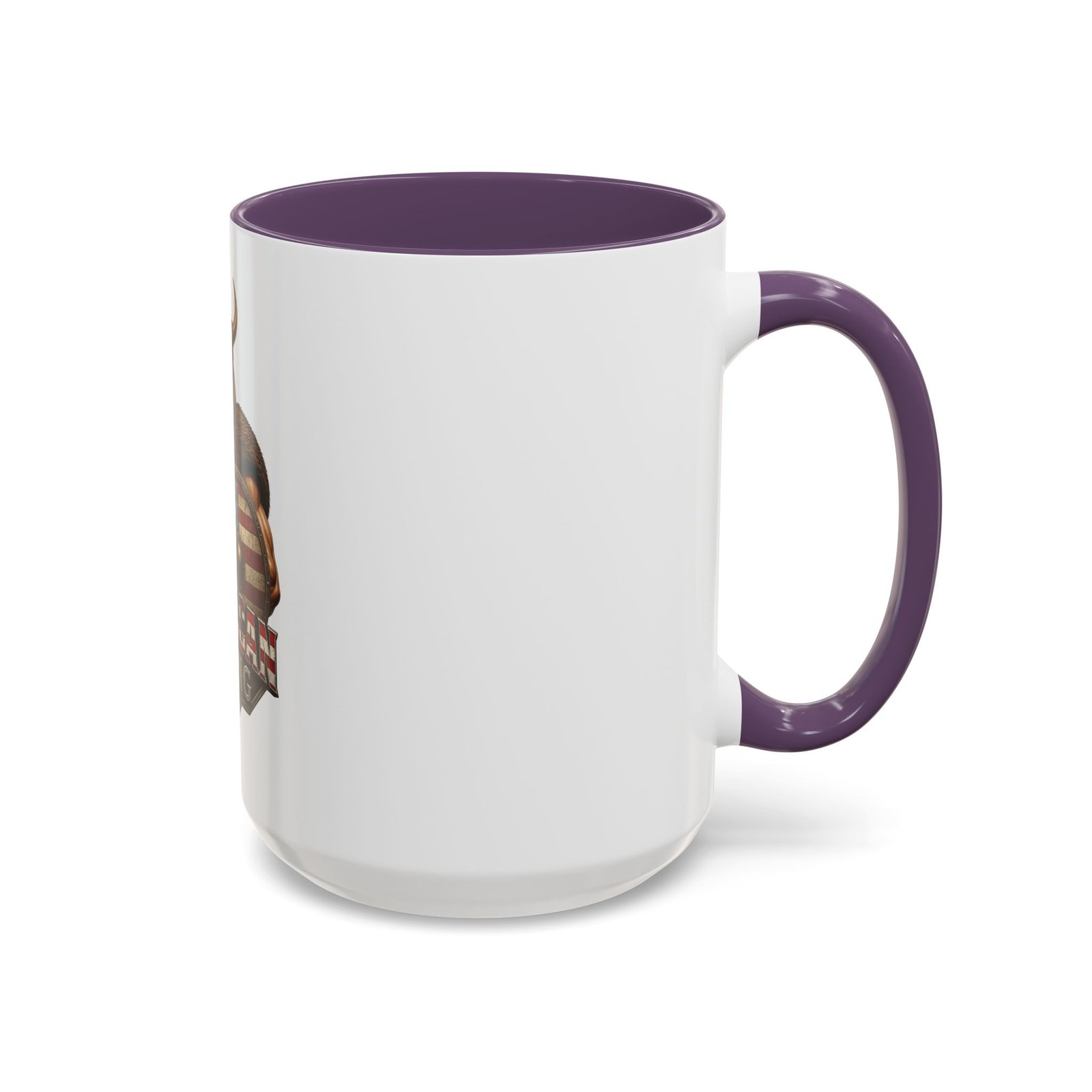 American Viking Coffee Mug – Patriotic Viking Shield Accent Mug (11/15 oz) - Image 66