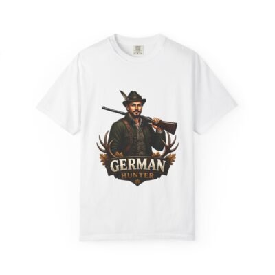 German Hunter T-Shirt — Vintage Hunting Rifle Graphic Tee