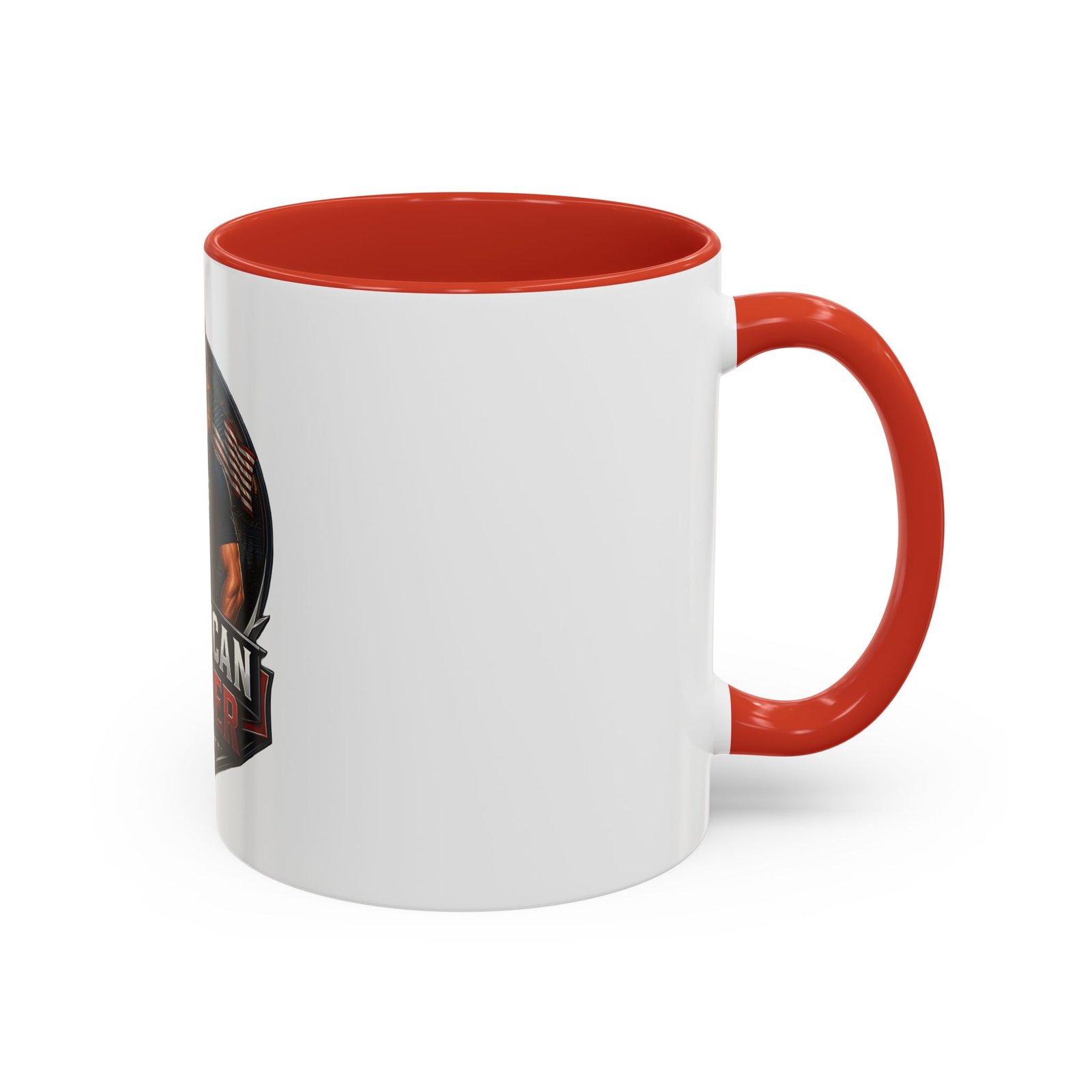 American Fisher Coffee Mug - Patriotic Fisherman 11/15oz Accent Mug - Image 14