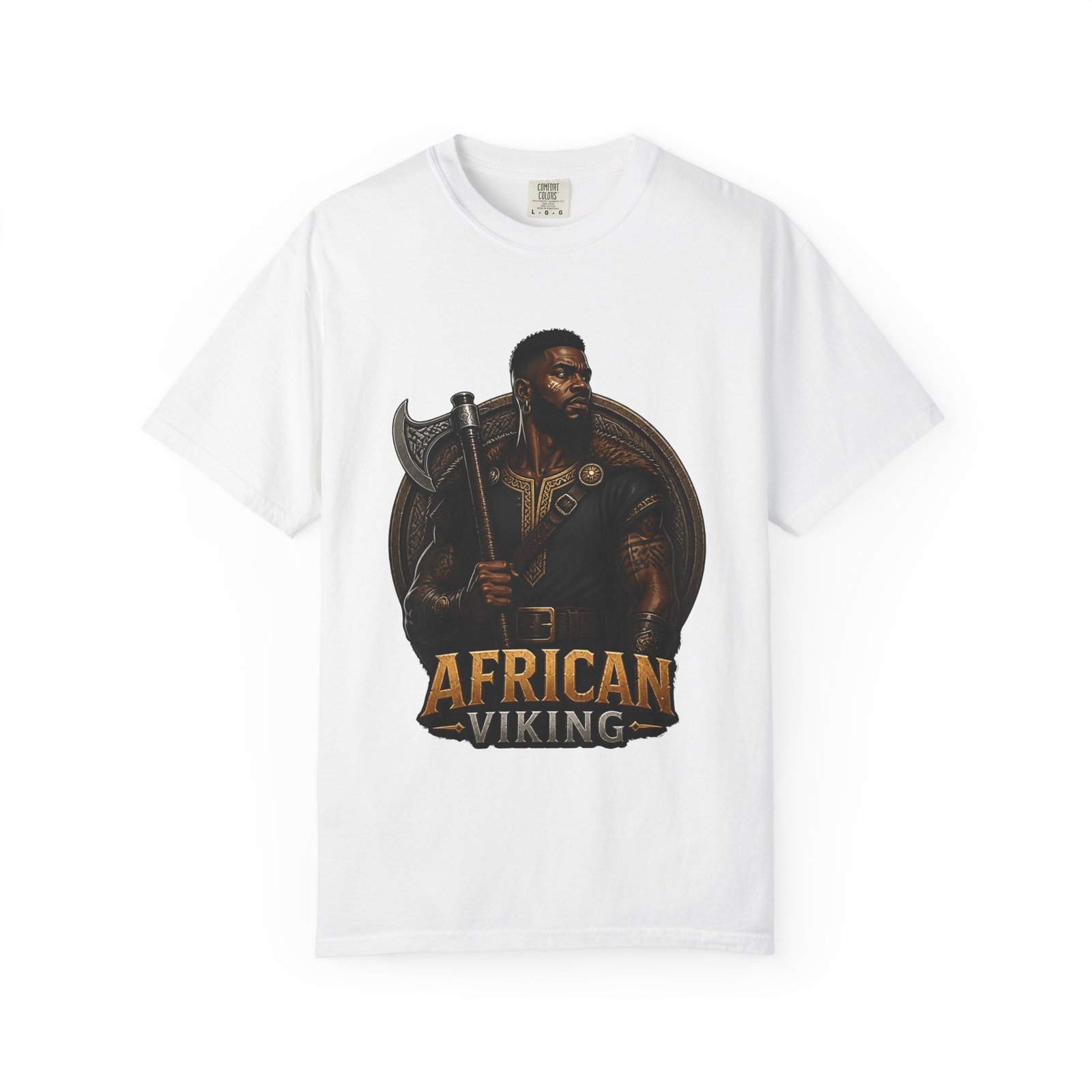 African Viking T-Shirt — Graphic Warrior Tee
