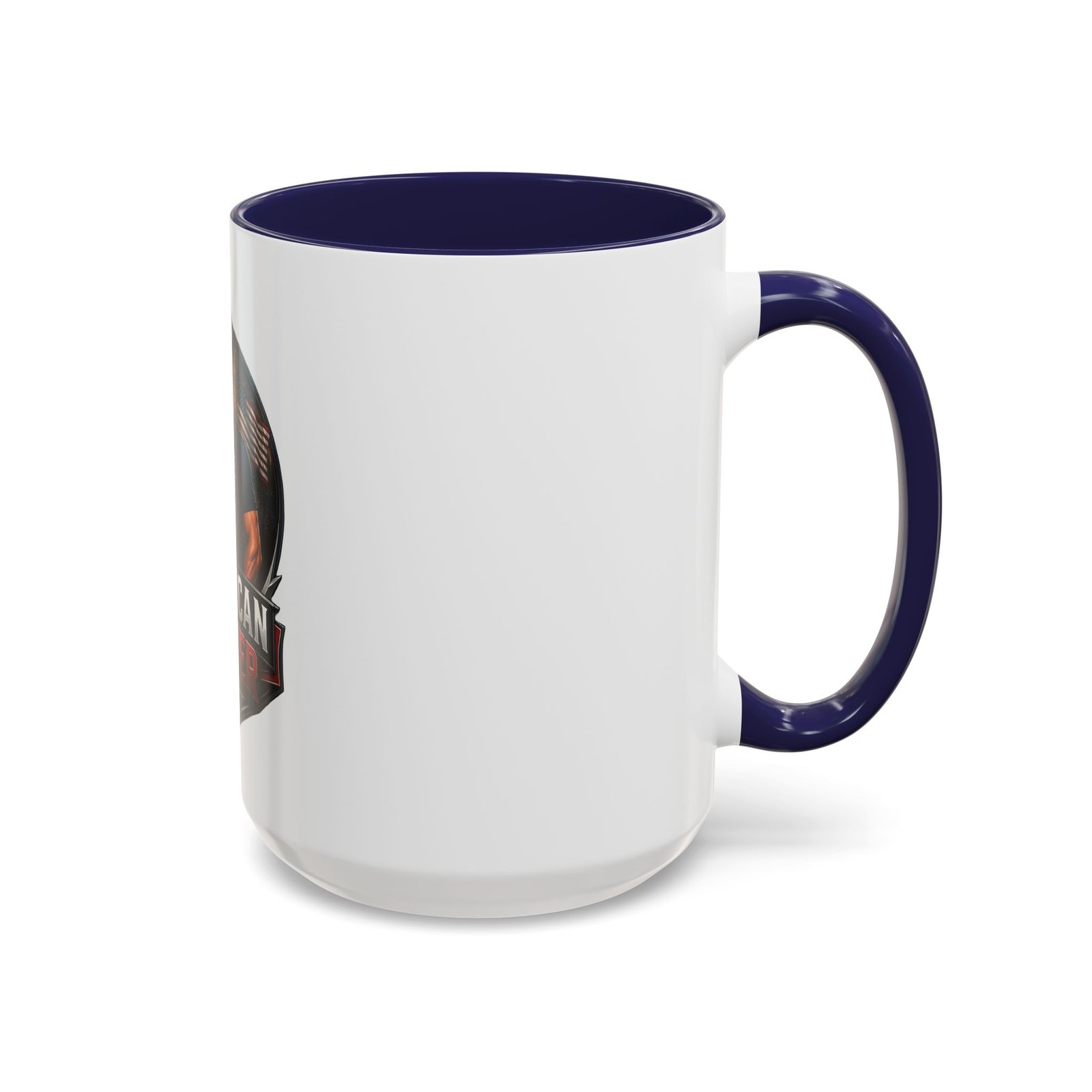 American Fisher Coffee Mug - Patriotic Fisherman 11/15oz Accent Mug - Image 22