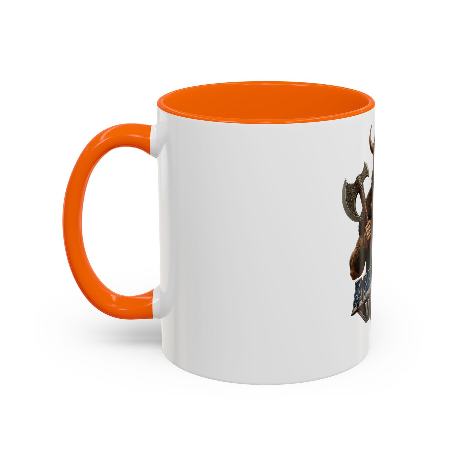 American Viking Coffee Mug – Patriotic Viking Shield Accent Mug (11/15 oz) - Image 43