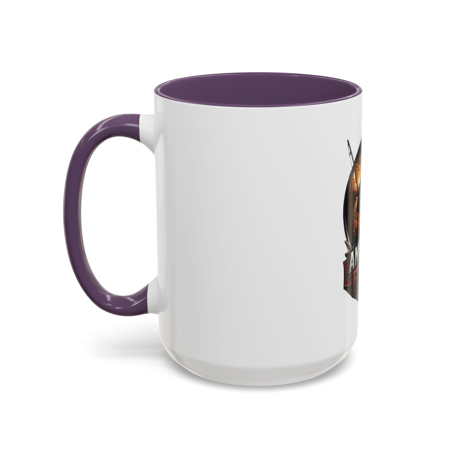American Fisher Coffee Mug - Patriotic Fisherman 11/15oz Accent Mug - Image 67