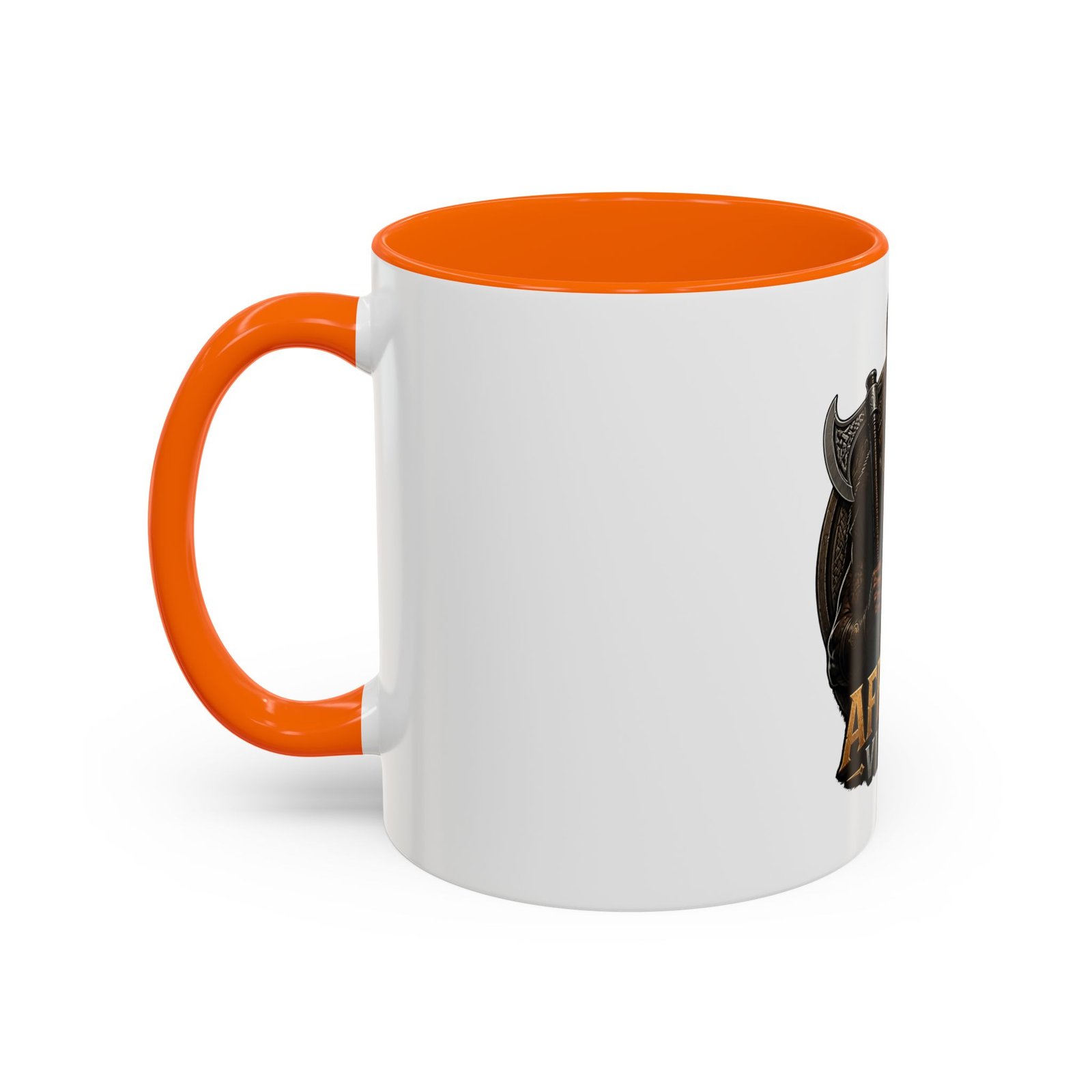 African Viking Coffee Mug — Black Warrior Axe Design (11/15oz) - Image 43
