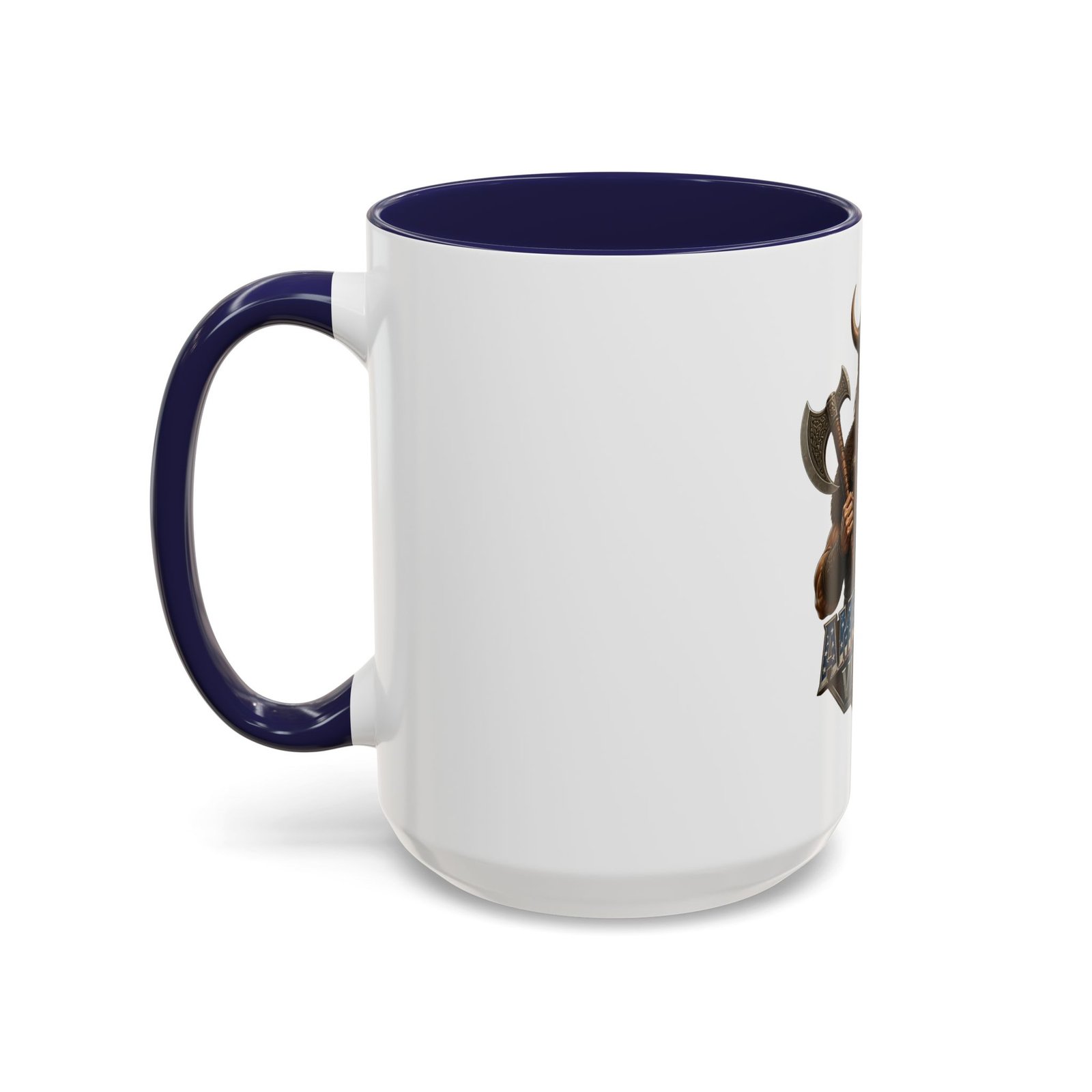 American Viking Coffee Mug – Patriotic Viking Shield Accent Mug (11/15 oz) - Image 23