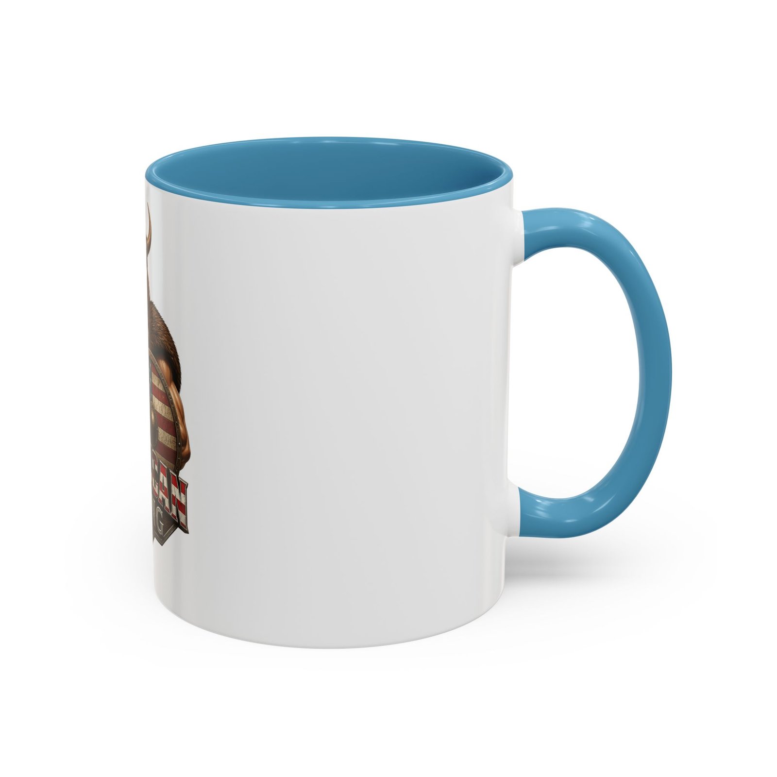 American Viking Coffee Mug – Patriotic Viking Shield Accent Mug (11/15 oz) - Image 34