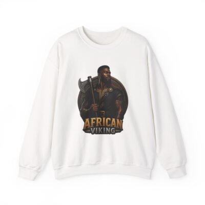 African Viking Crewneck Sweatshirt