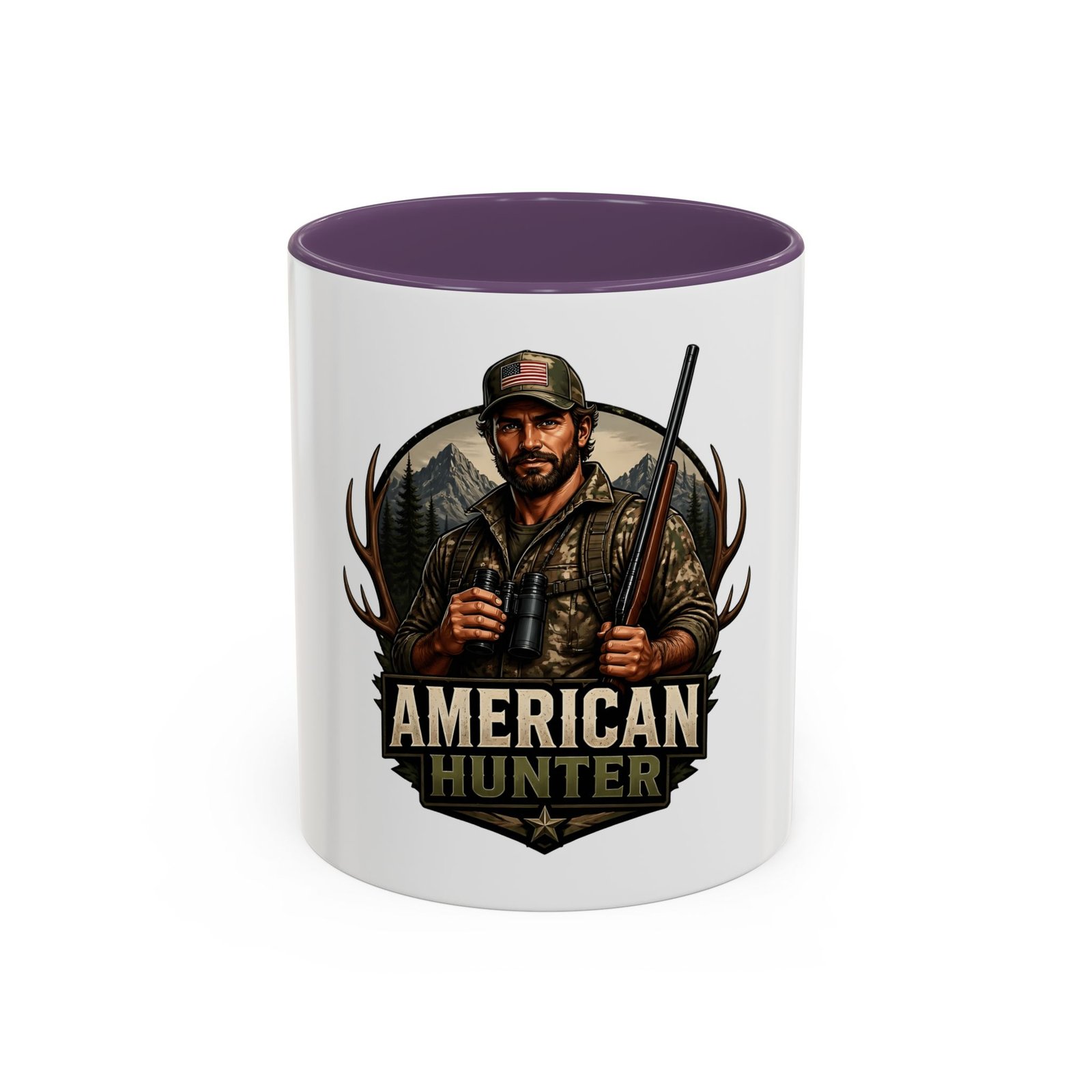 American Hunter Coffee Mug — Rustic Outdoorsman 11/15oz Accent Mug - Image 61