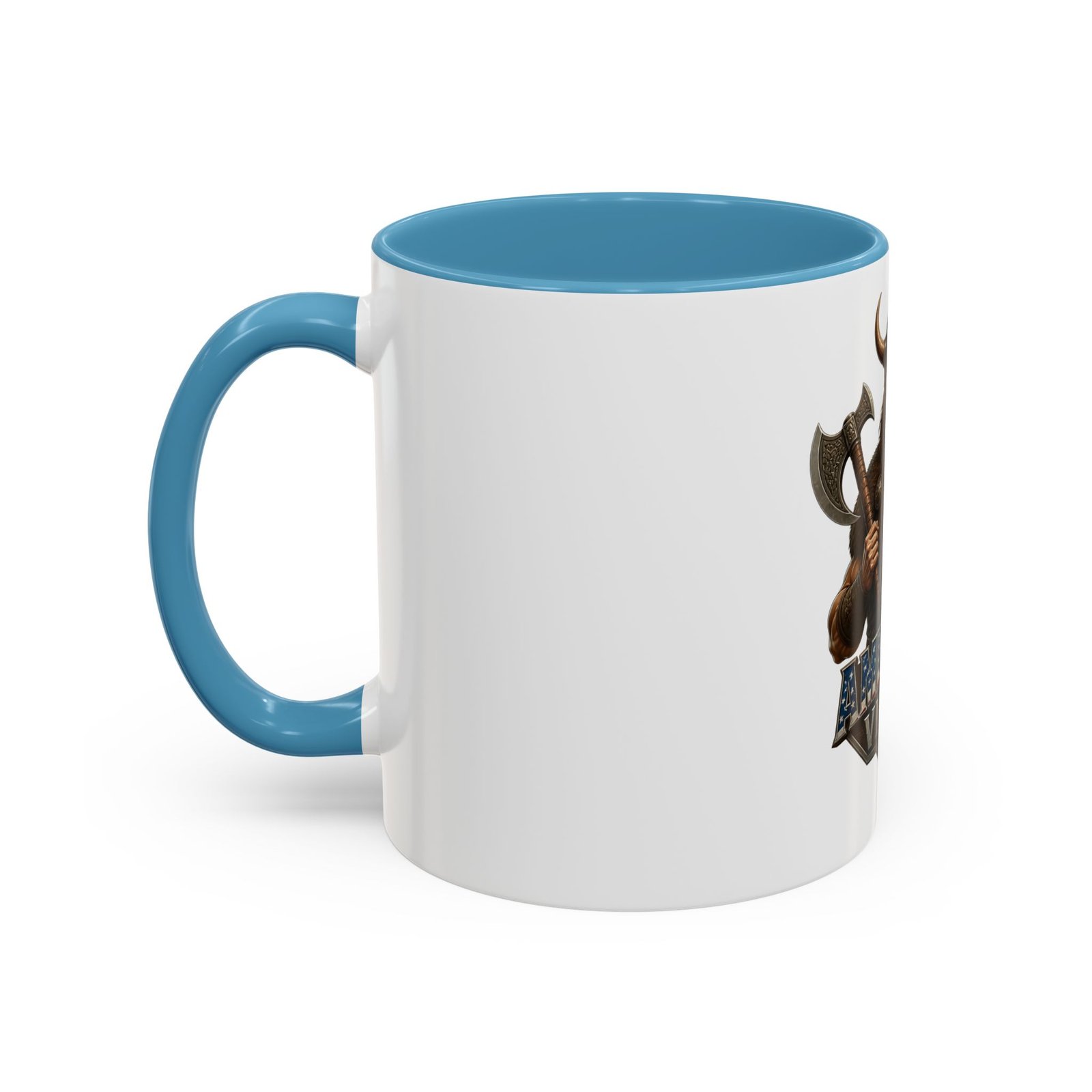 American Viking Coffee Mug – Patriotic Viking Shield Accent Mug (11/15 oz) - Image 35