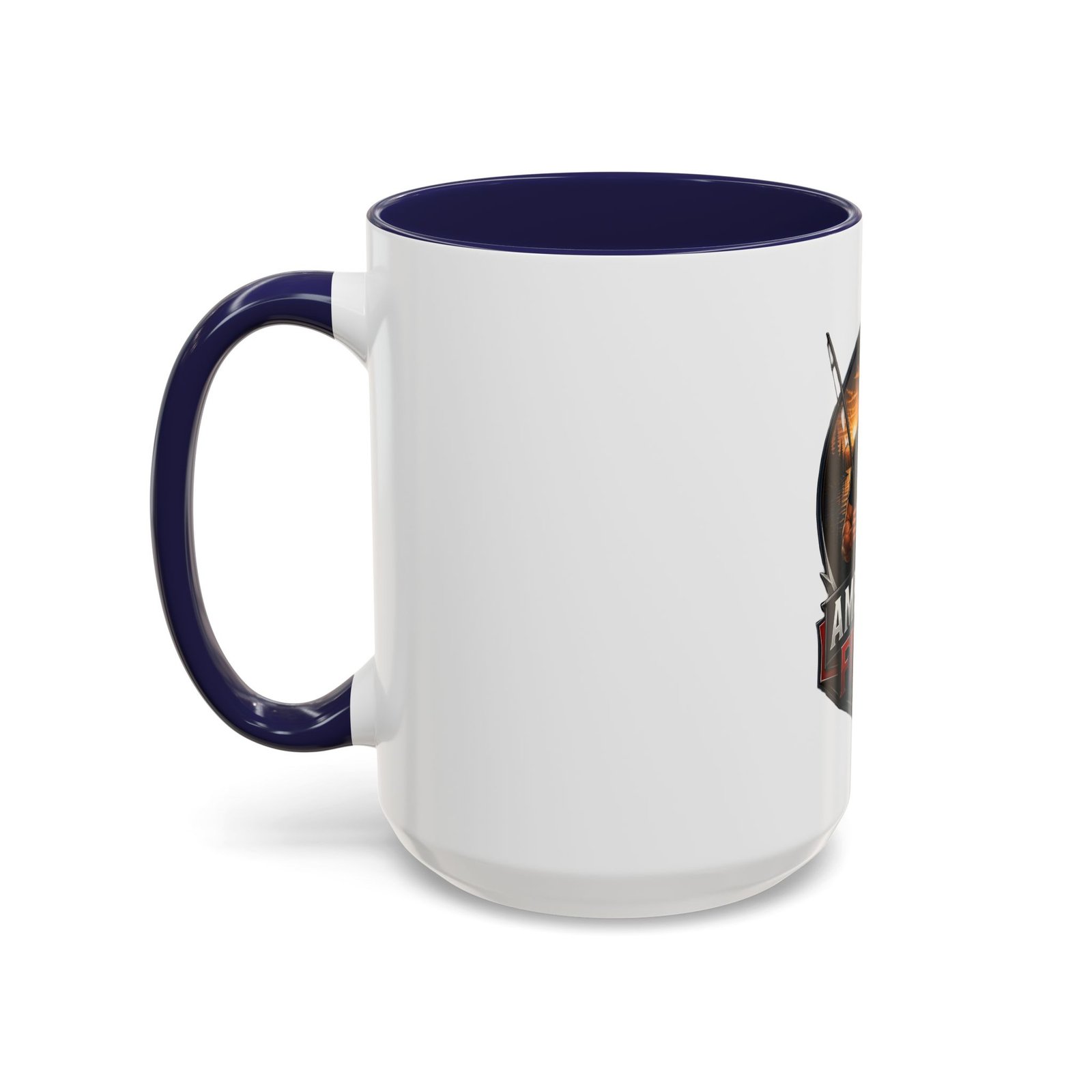 American Fisher Coffee Mug - Patriotic Fisherman 11/15oz Accent Mug - Image 23