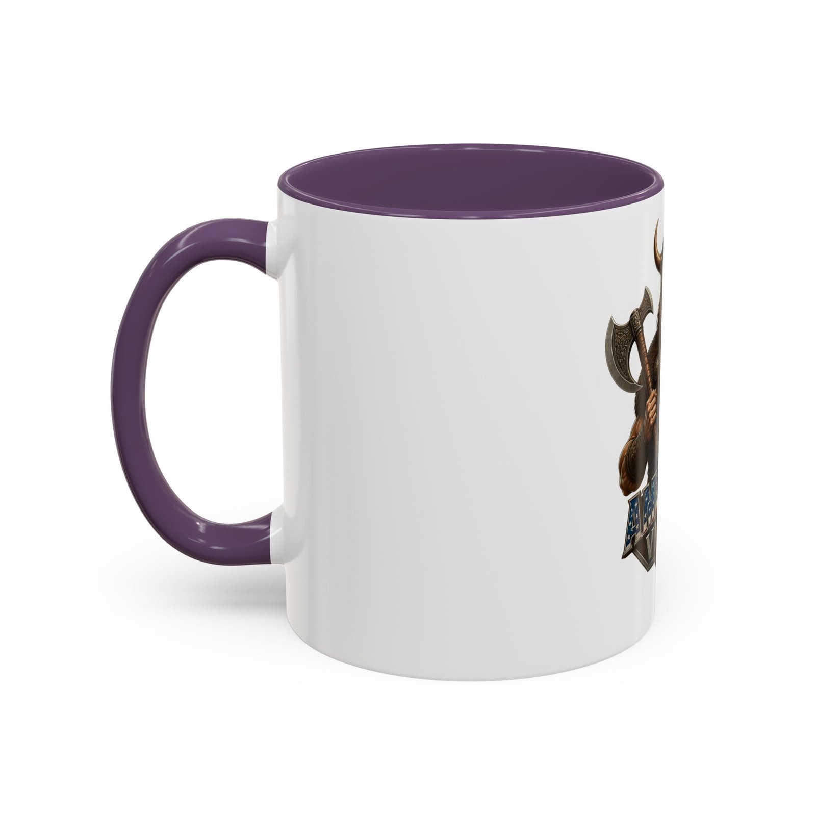 American Viking Coffee Mug – Patriotic Viking Shield Accent Mug (11/15 oz) - Image 63